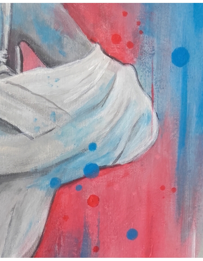 a - Tableaux semi - abstrait - Peinture originale