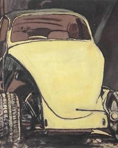 Tableau voiture vintage - Dodoche