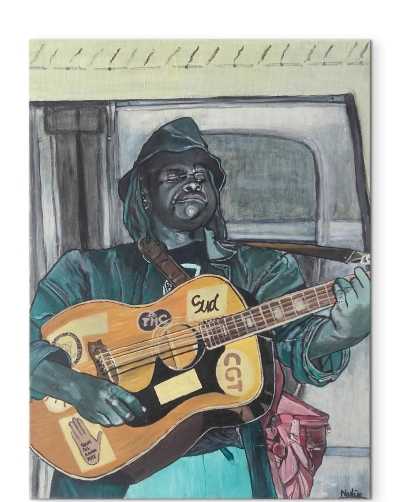 80'S SPIRIT - Tableau guitariste