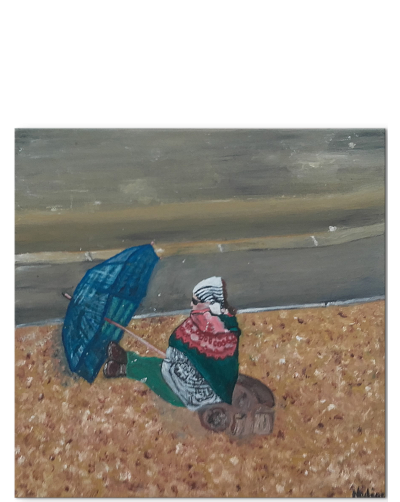 LONELY - Tableau peinture à l'huile
