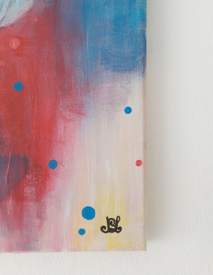 a - Tableaux semi - abstrait - Peinture originale