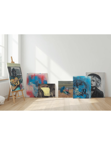 Galerie d'art en ligne : affiches d'art colorées & oeuvres d'art uniques