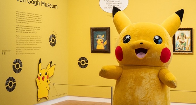 Van Gogh et Pokémon : une exposition inédite !